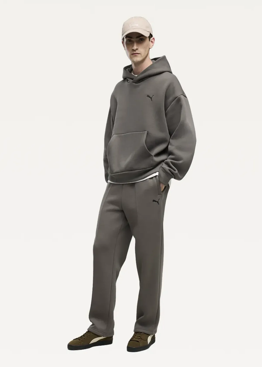Спортивні штани чоловічі PUMA ESS Heavy Fleece Sweatpants Mouse Gray