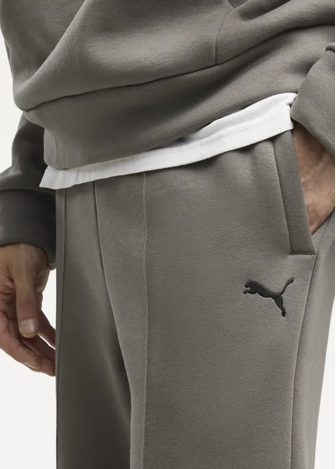 Спортивні штани чоловічі PUMA ESS Heavy Fleece Sweatpants Mouse Gray