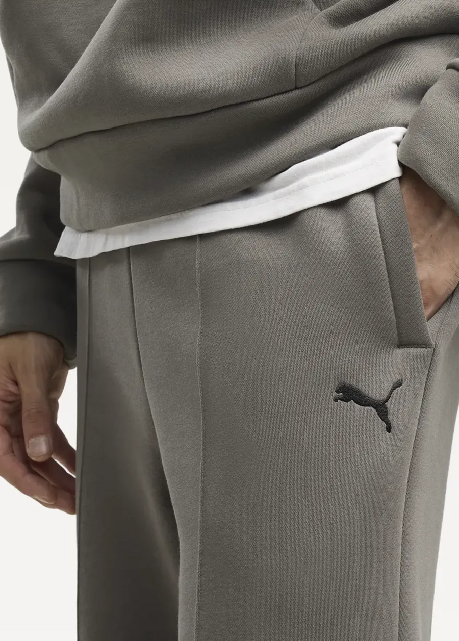 Спортивні штани чоловічі PUMA ESS Heavy Fleece Sweatpants Mouse Gray