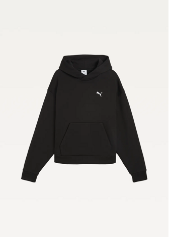 Худи мужское PUMA ESS Heavy Fleece Boxy Hoodie черного цвета