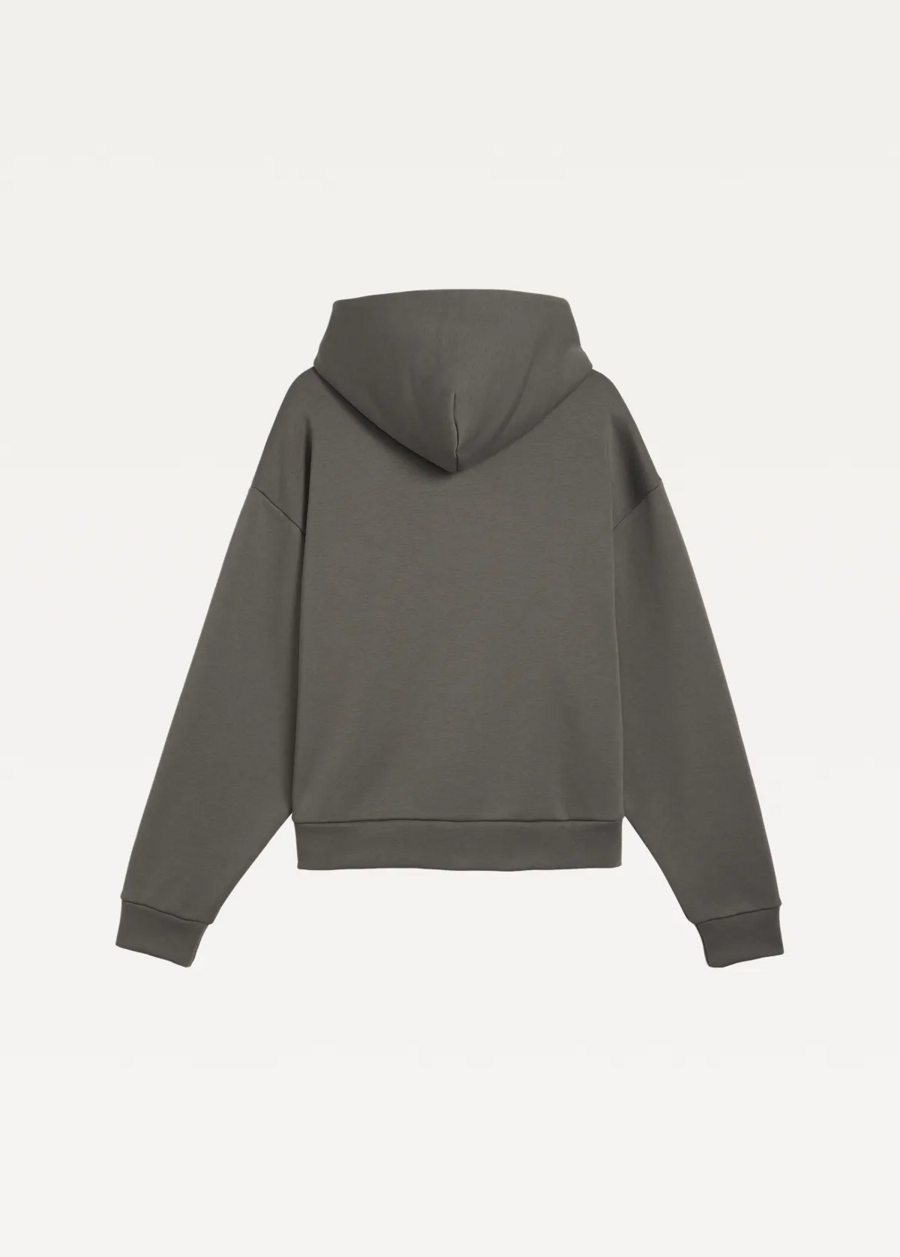 Худи мужское PUMA ESS Heavy Fleece Boxy Hoodie Mouse Gray