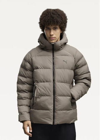 Куртка чоловіча PUMA Mono Hooded Jacket Mouse Gray