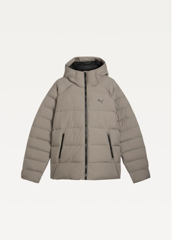Куртка чоловіча PUMA Mono Hooded Jacket Mouse Gray