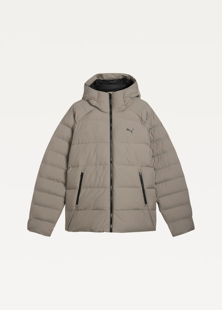 Куртка чоловіча PUMA Mono Hooded Jacket Mouse Gray