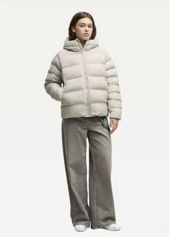 Куртка женская PUMA Mono Hooded Jacket Silver Fog