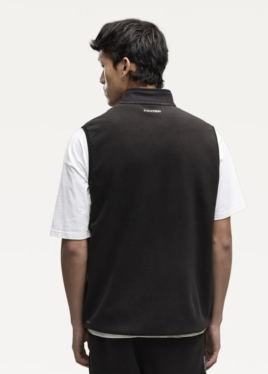 Жилет мужской PUMA PUMATECH Gilet черного цвета