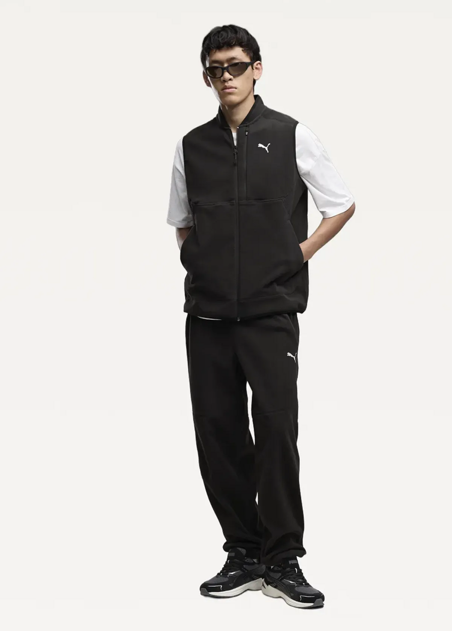Жилет мужской PUMA PUMATECH Gilet черного цвета
