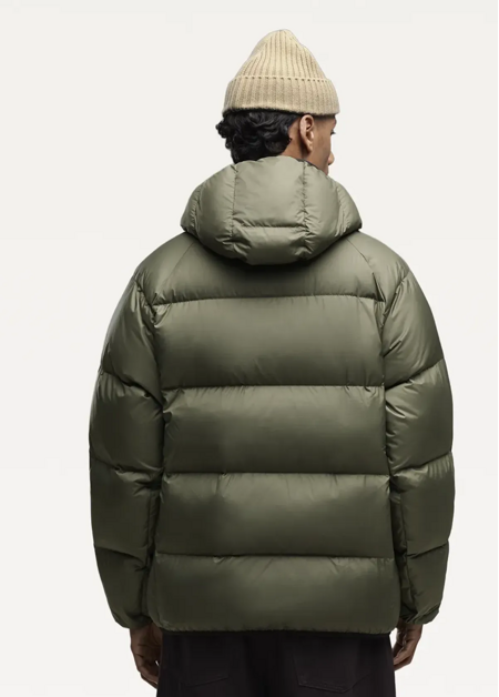 Куртка-пуховик чоловічий PUMA Hooded Down Puffer Jacket M Moss Veil