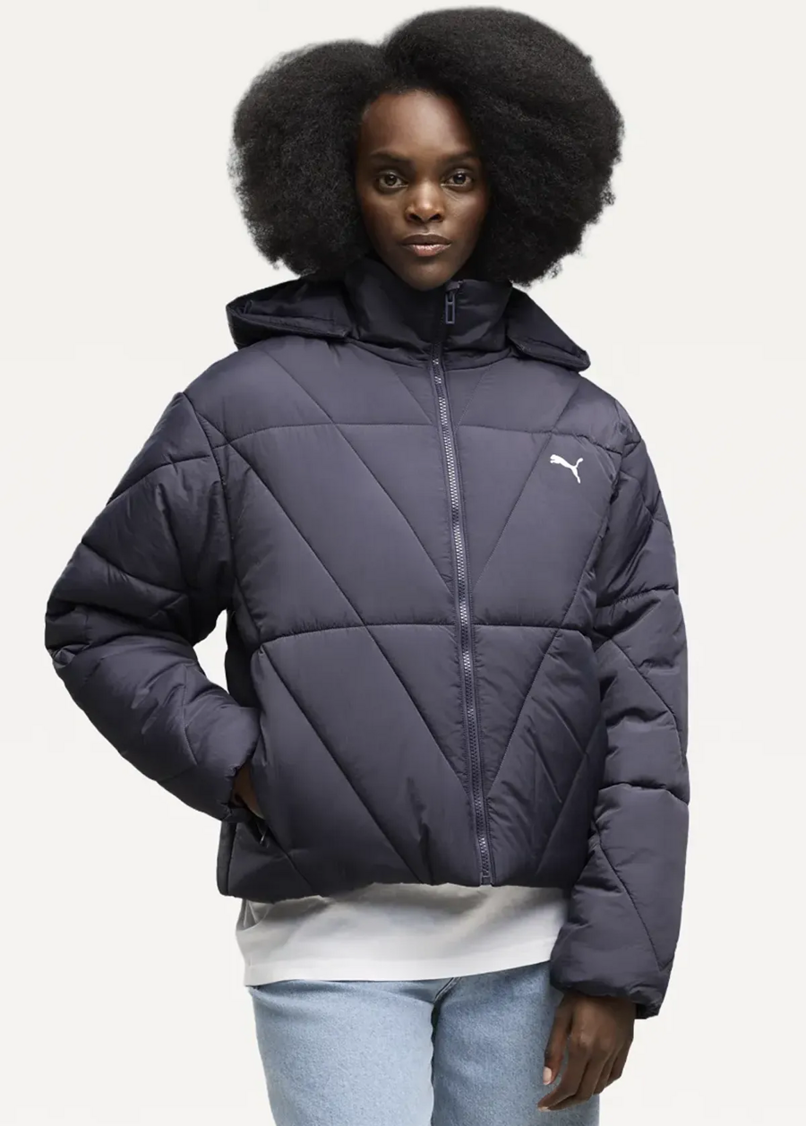 Куртка женская PUMA Quilted Puffer Jacket W Inky Depths