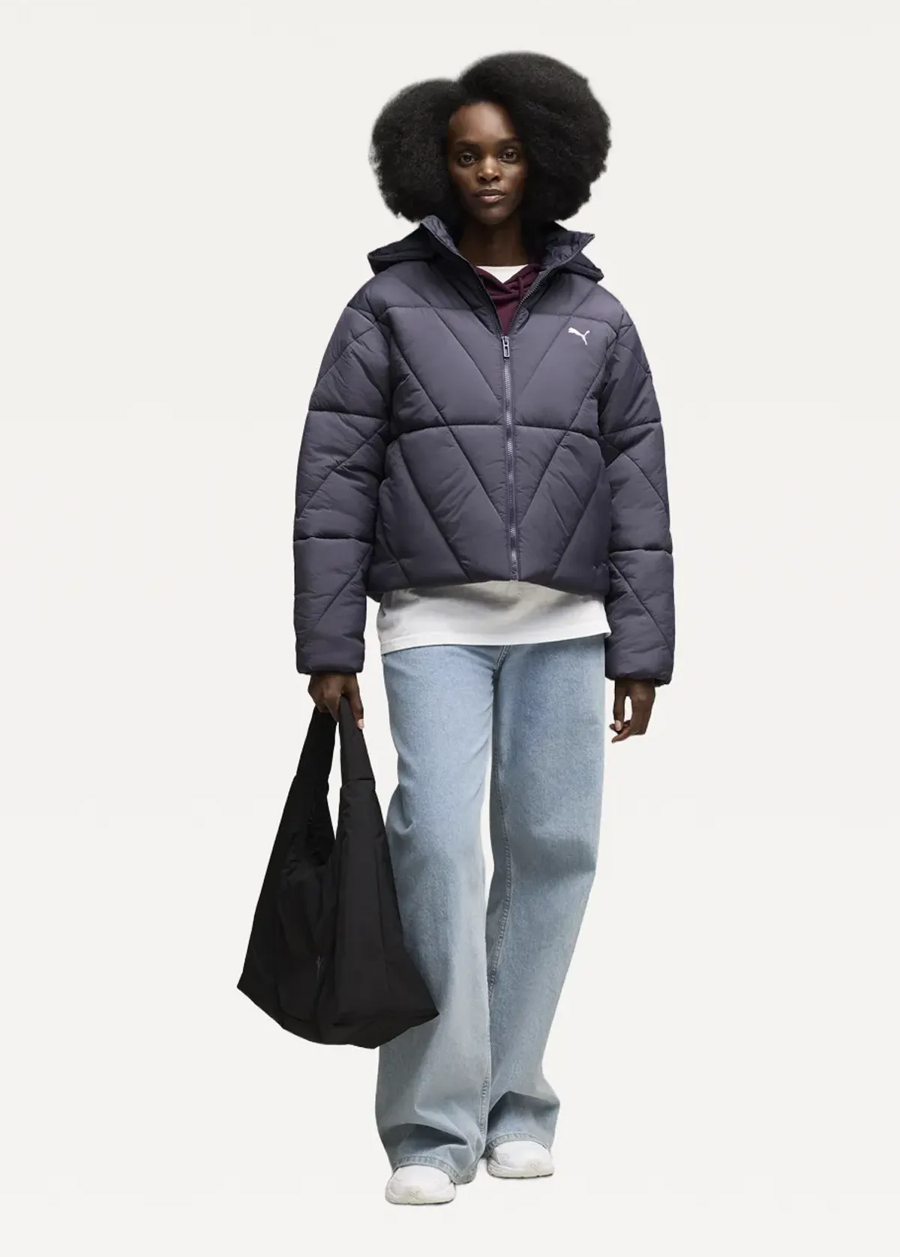 Куртка женская PUMA Quilted Puffer Jacket W Inky Depths