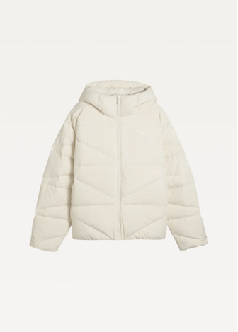 Куртка-пуховик женская PUMA Hooded Down Puffer Jacket W Alpine Snow