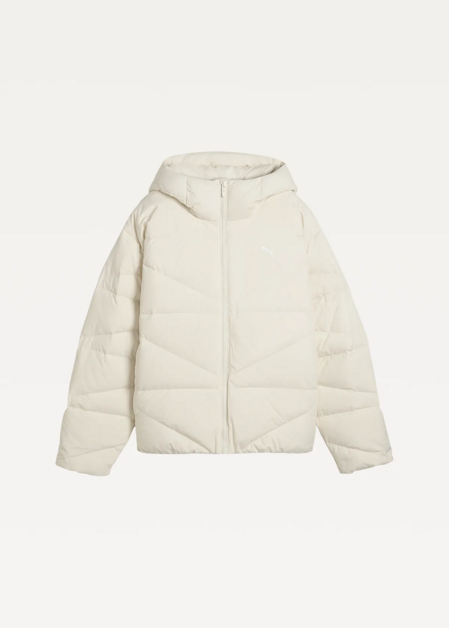 Куртка-пуховик жіночий PUMA Hooded Down Puffer Jacket W Alpine Snow