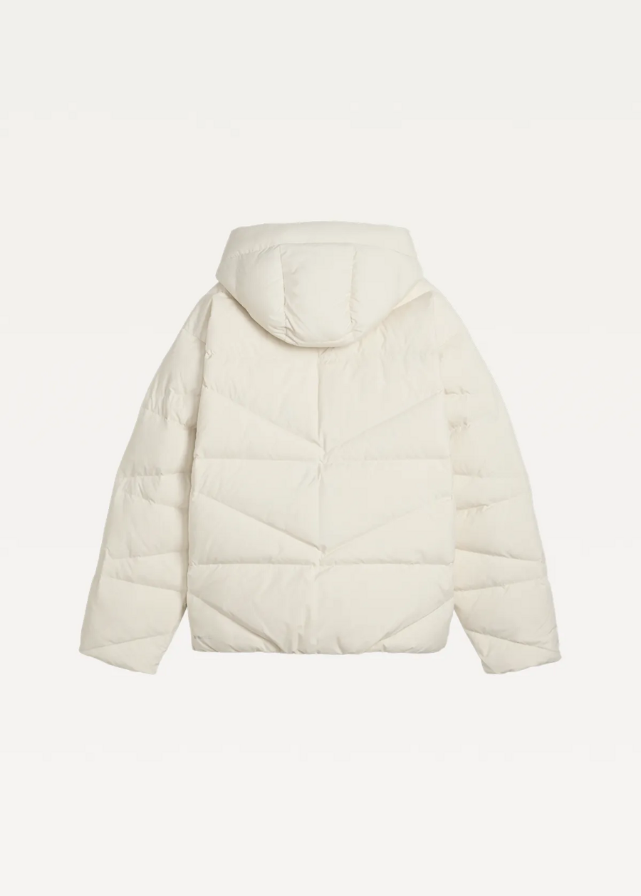 Куртка-пуховик женская PUMA Hooded Down Puffer Jacket W Alpine Snow