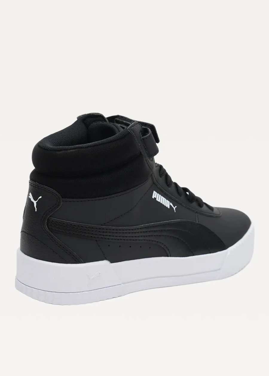 Високі кросівки жіночі PUMA Carina Mid чорного кольору