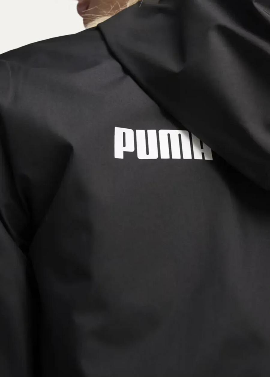 Ветровка женская PUMA ESS Solid Windbreaker черного цвета