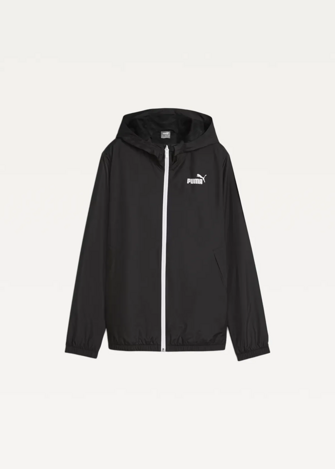 Ветровка женская PUMA ESS Solid Windbreaker черного цвета