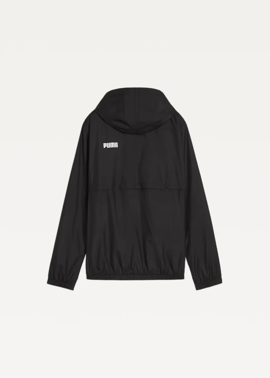 Ветровка женская PUMA ESS Solid Windbreaker черного цвета
