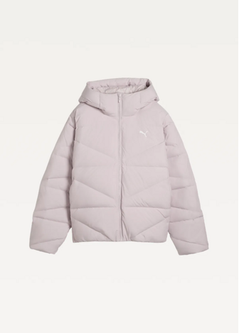 Куртка-пуховик жіночий PUMA Hooded Down Puffer Jacket W Misty Pink