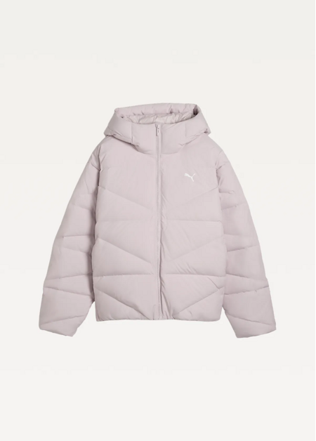 Куртка-пуховик жіночий PUMA Hooded Down Puffer Jacket W Misty Pink
