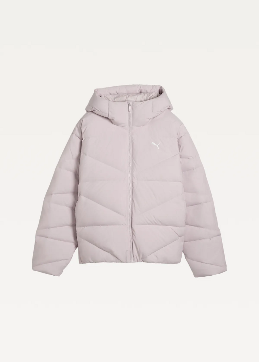 Куртка-пуховик женский PUMA Hooded Down Puffer Jacket W Misty Pink