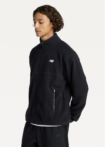 Куртка мужская New Balance Polar Fleece Jacket черного цвета