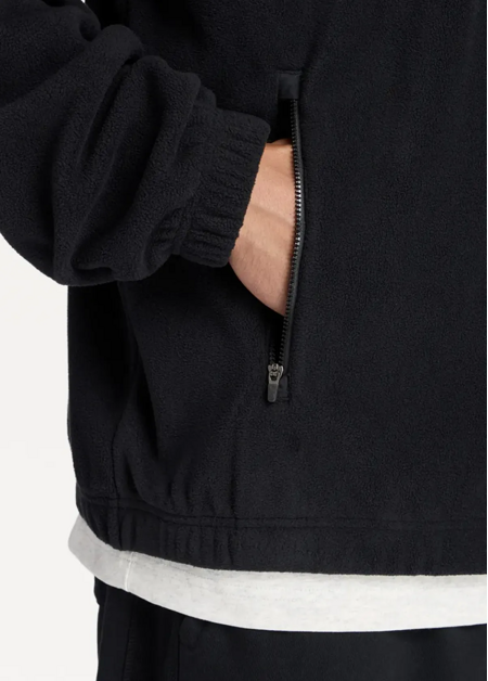Куртка чоловіча New Balance Polar Fleece Jacket чорного кольору