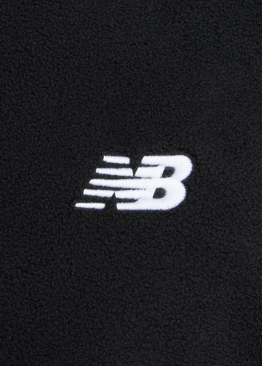 Куртка чоловіча New Balance Polar Fleece Jacket чорного кольору