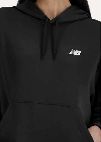 Худі жіноче New Balance Sport Essentials Fleece чорного кольору