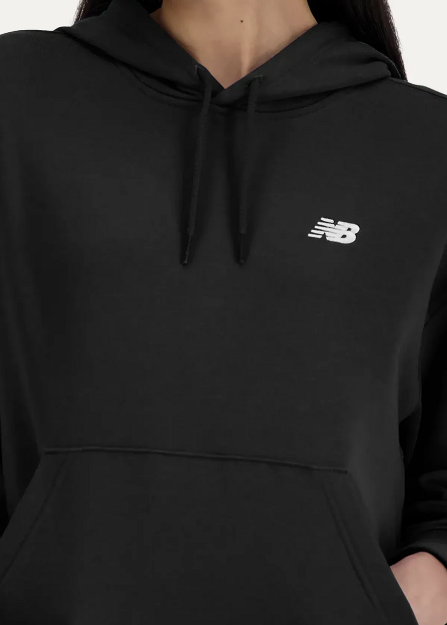 Худі жіноче New Balance Sport Essentials Fleece чорного кольору