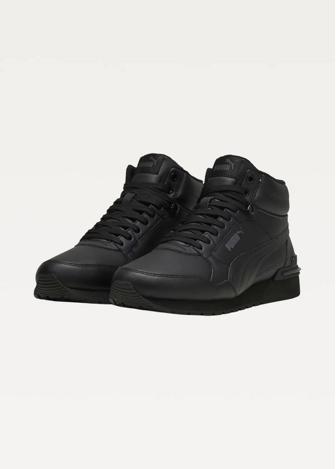 Високі кросівки чоловічі PUMA ST Runner v4 Mid PUMA Black-PUMA Black-Dusky Gray