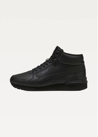 Високі кросівки чоловічі PUMA ST Runner v4 Mid PUMA Black-PUMA Black-Dusky Gray