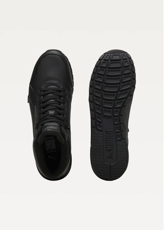 Високі кросівки чоловічі PUMA ST Runner v4 Mid PUMA Black-PUMA Black-Dusky Gray