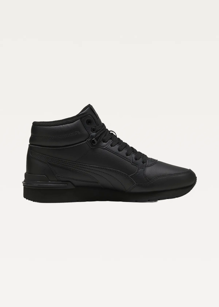 Високі кросівки чоловічі PUMA ST Runner v4 Mid PUMA Black-PUMA Black-Dusky Gray