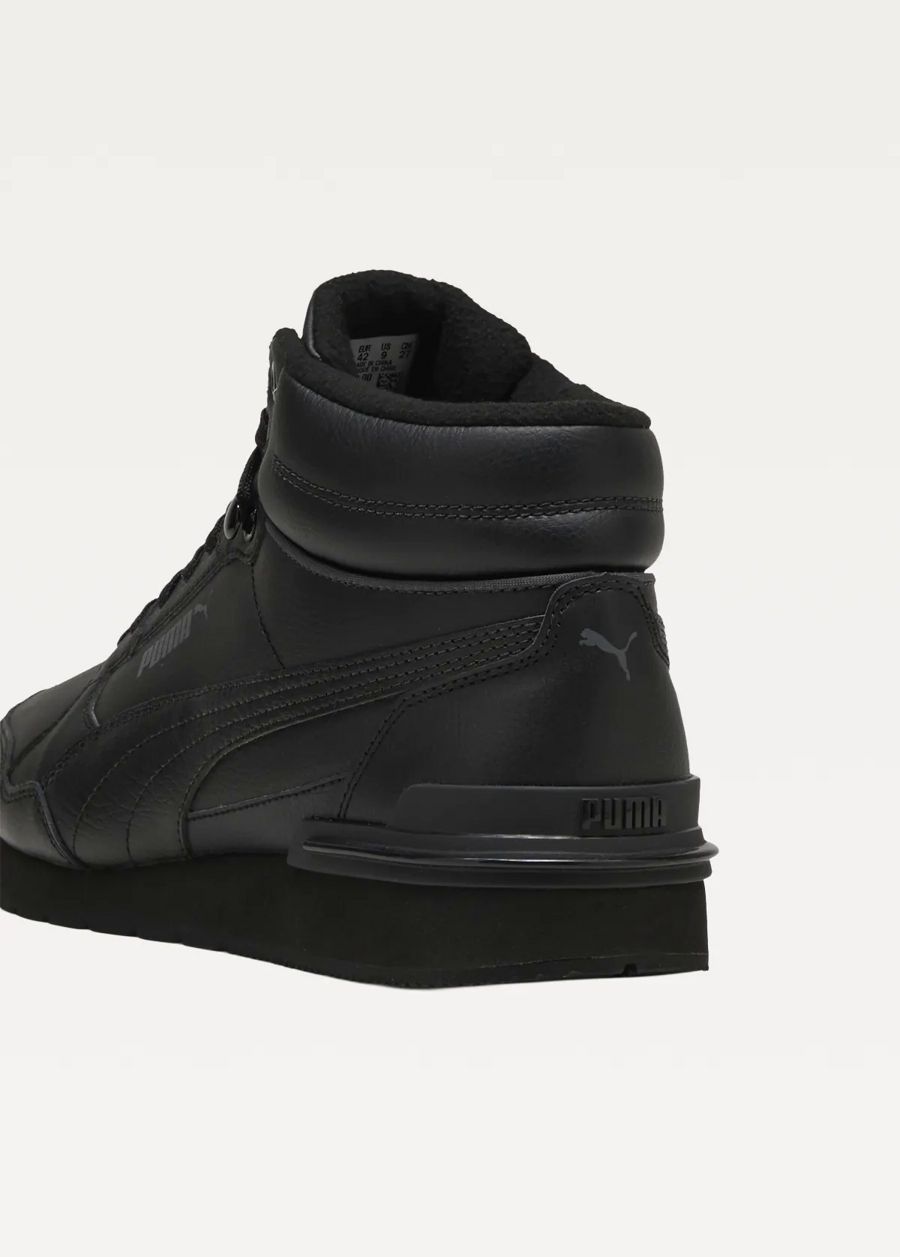 Високі кросівки чоловічі PUMA ST Runner v4 Mid PUMA Black-PUMA Black-Dusky Gray