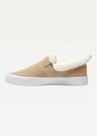 Слипоны женские PUMA Bari Comfort Shearling Prairie Tan-Whisper White