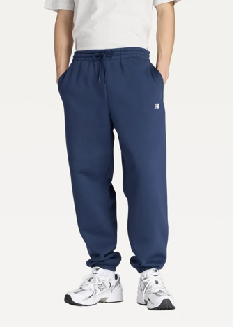 Штани чоловічі New Balance Sport Essentials Fleece синього кольору, фото 1