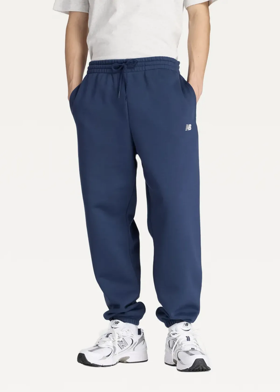 Штани чоловічі New Balance Sport Essentials Fleece синього кольору, фото 1