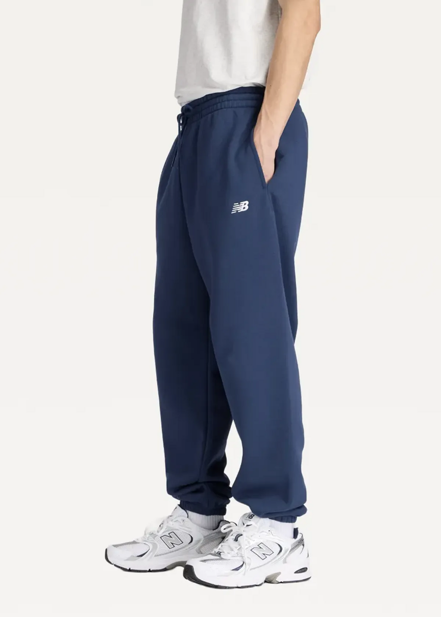 Штани чоловічі New Balance Sport Essentials Fleece синього кольору, фото 3