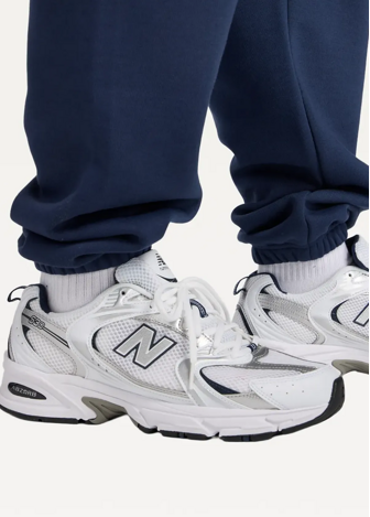 Штани чоловічі New Balance Sport Essentials Fleece синього кольору, фото 6