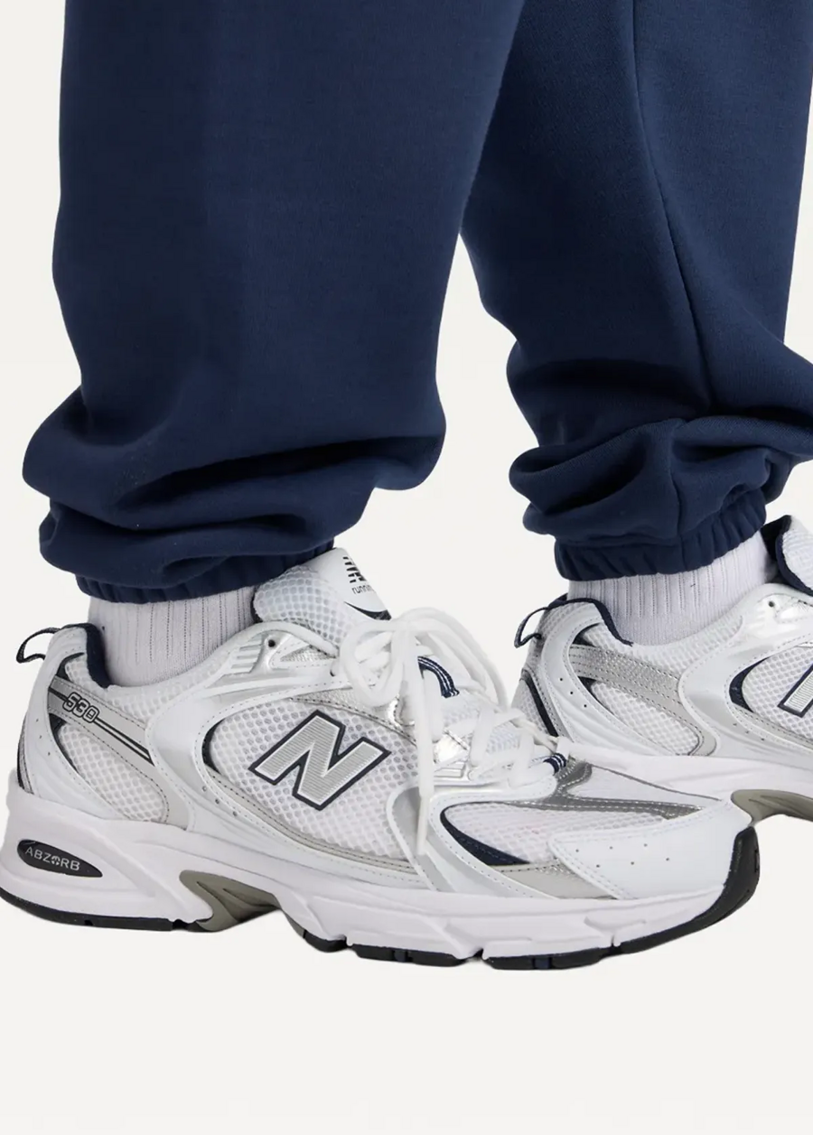 Штани чоловічі New Balance Sport Essentials Fleece синього кольору, фото 6