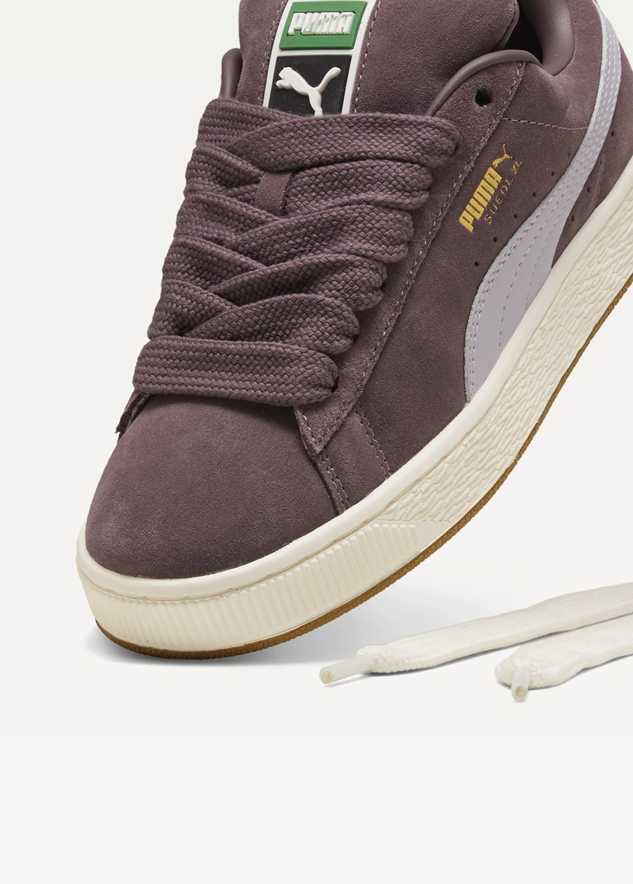 Кроссовки женские PUMA Suede XL Raisin-Warm White | Купить в Кроссовки женские PUMA Suede XL Raisin-Warm White | Купить в