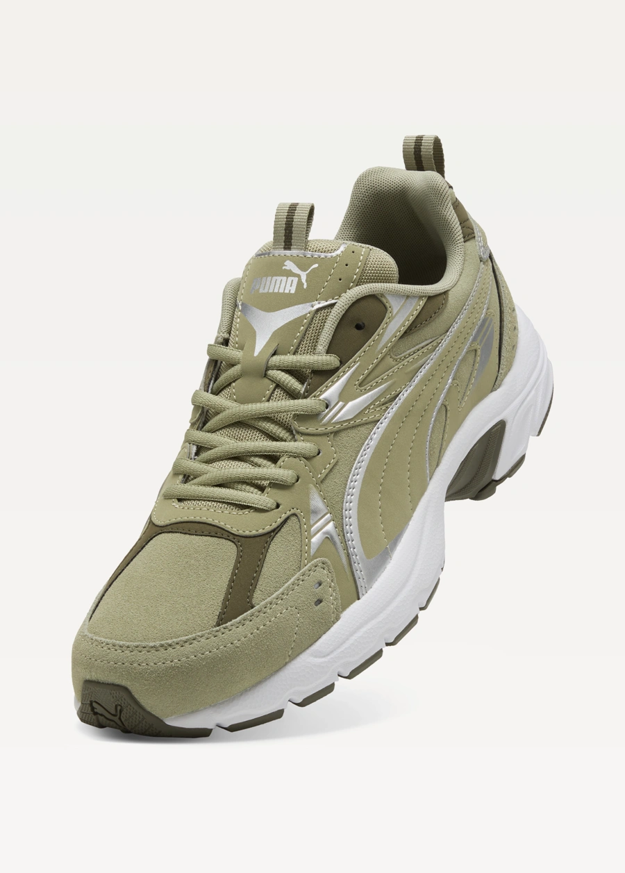 Кросівки PUMA Milenio tech SD Unisex Lux Army-PUMA Silver-Loden