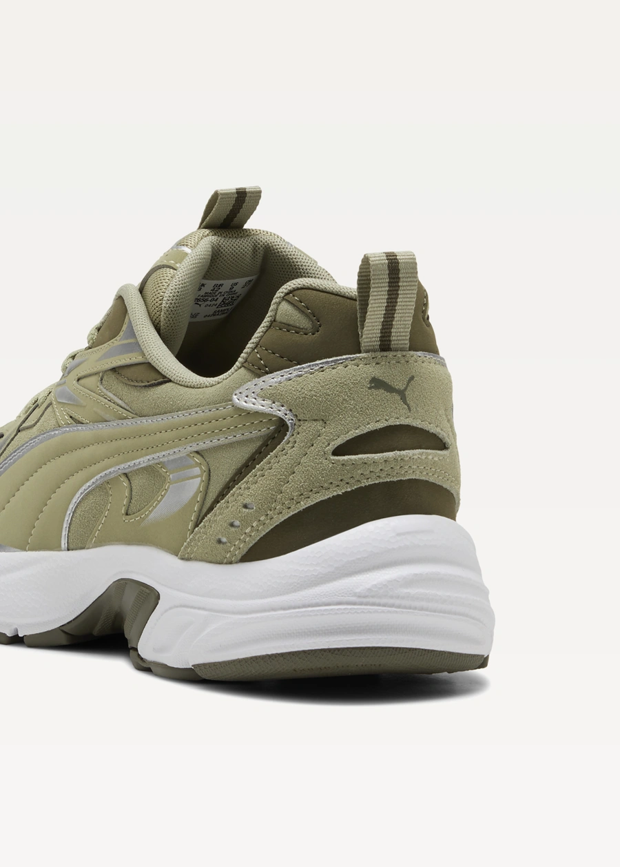 Кросівки PUMA Milenio tech SD Unisex Lux Army-PUMA Silver-Loden