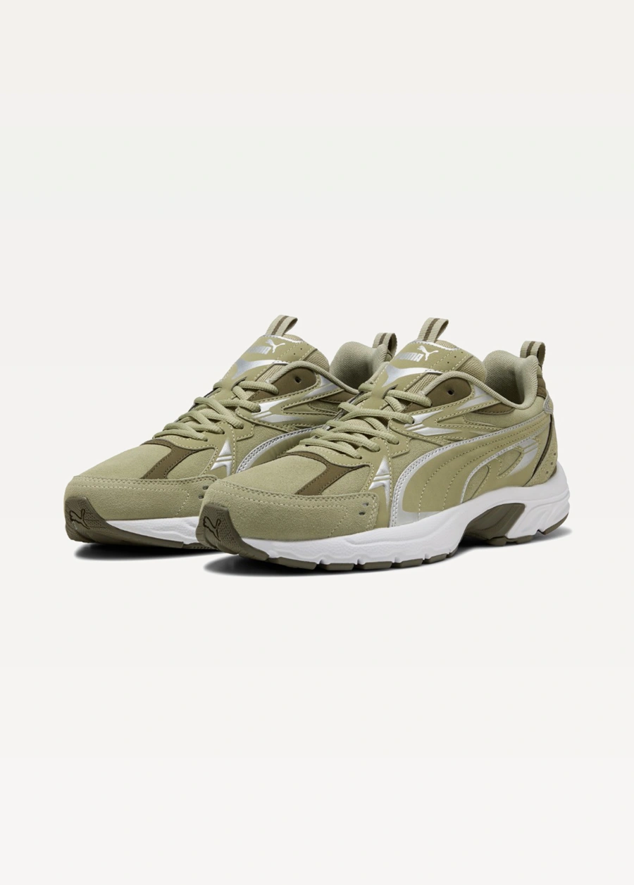 Кросівки PUMA Milenio tech SD Unisex Lux Army-PUMA Silver-Loden