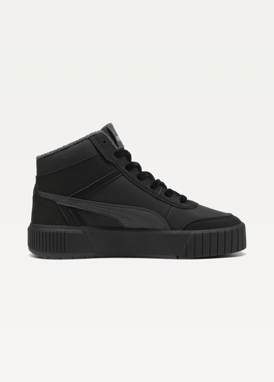 Черевики кросівки зимові жіночі PUMA Carina Mia Mid WTR PUMA Black