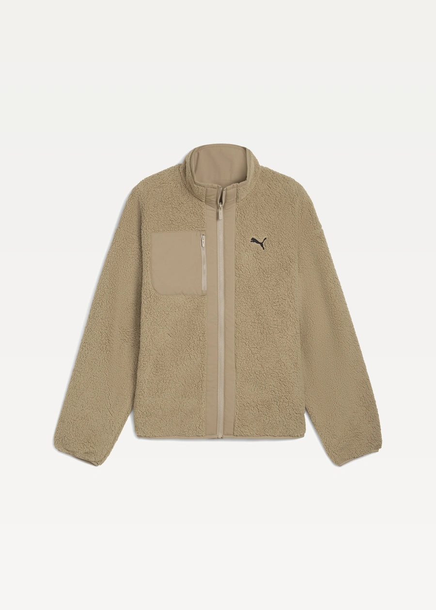 Куртка чоловіча PUMA Reversible Sherpa Jacket Ice Coffee | Купити