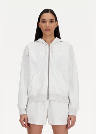 Худі жіноче New Balance NB Small Logo сірого кольору