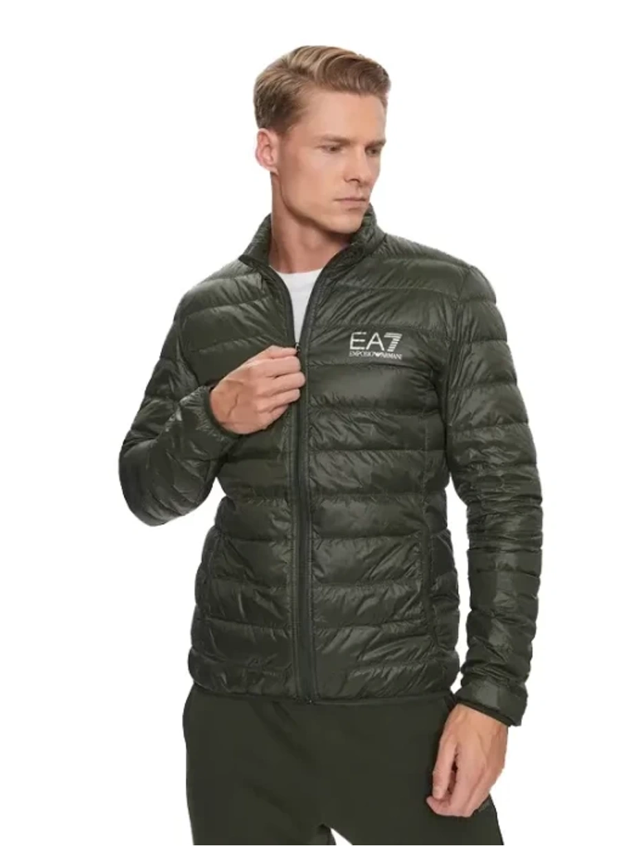 Куртка чоловіча EA7 Emporio Armani Down Jacket колір хакі 8NPB01