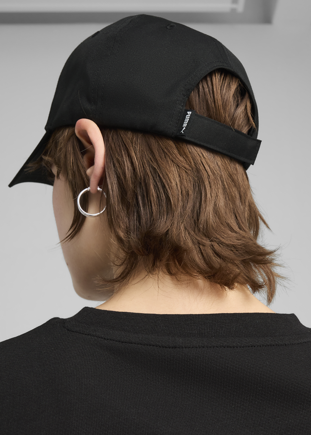 Кепка PUMA ESS METAL PUMA CAT BB Cap Unisex чорного кольору