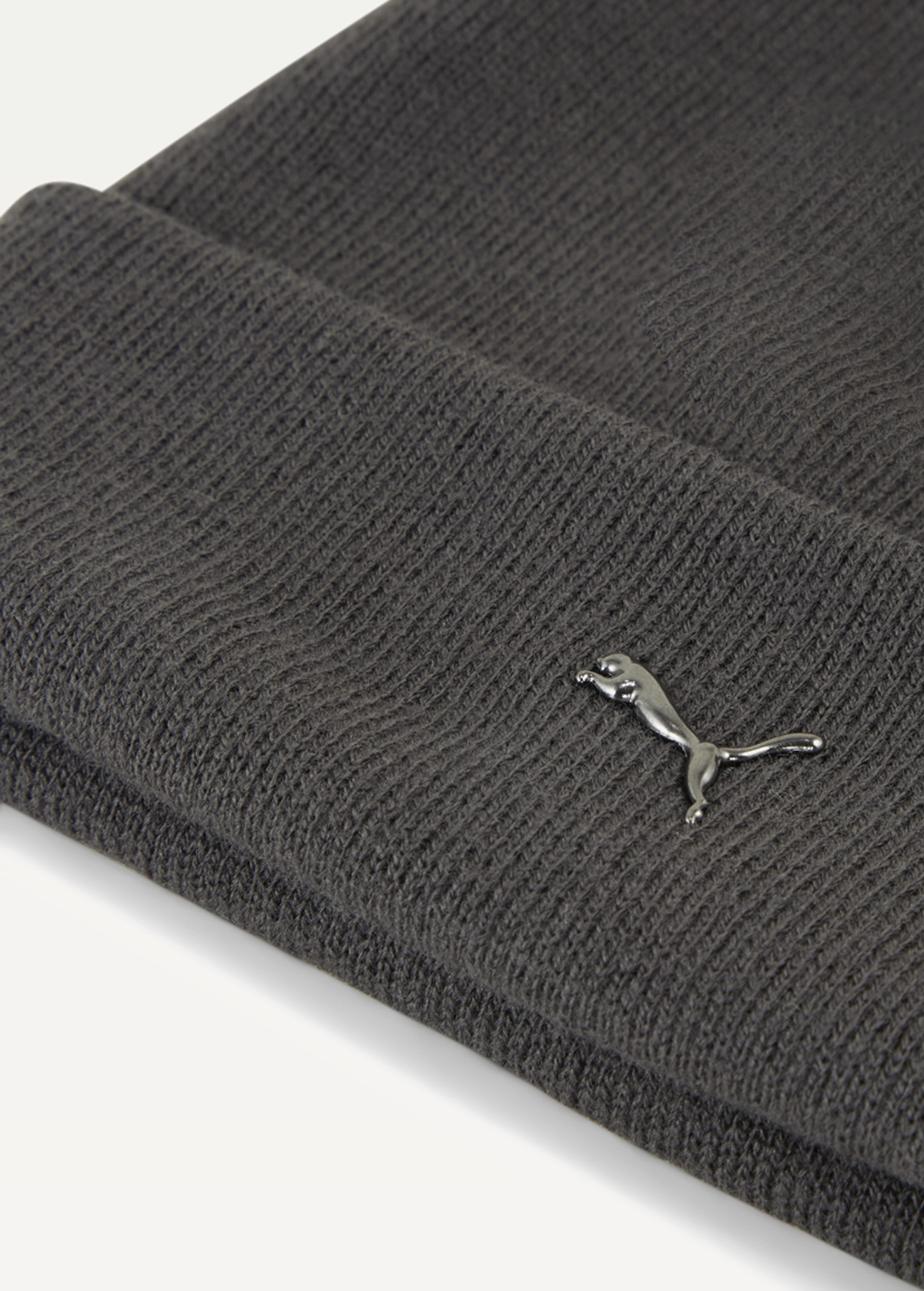 Шапка PUMA METAL PUMA CAT High Crown Unisex Beanie Dusky Gray